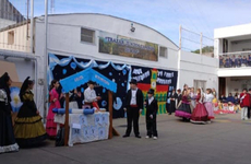 Imagen de La Escuela Santa Lucía, realizó el acto por el 25 de Mayo