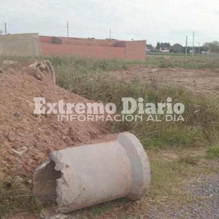 Imagen de Desde Mi Lote denuncian que en el lugar estarían arrojando material proveniente de la ampliación de la ruta 21