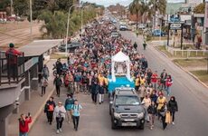 Imagen de Se realizará la Peregrinación a pie Rosario San Lorenzo