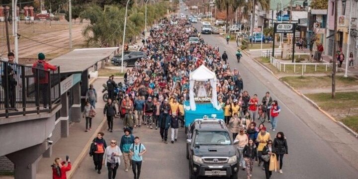 Imagen de Se realizará la Peregrinación a pie Rosario San Lorenzo