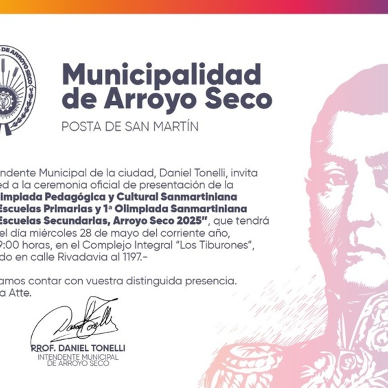 Imagen de Arroyo Seco tendrá la segunda Edición de la Olimpíada Sanmartiniana
