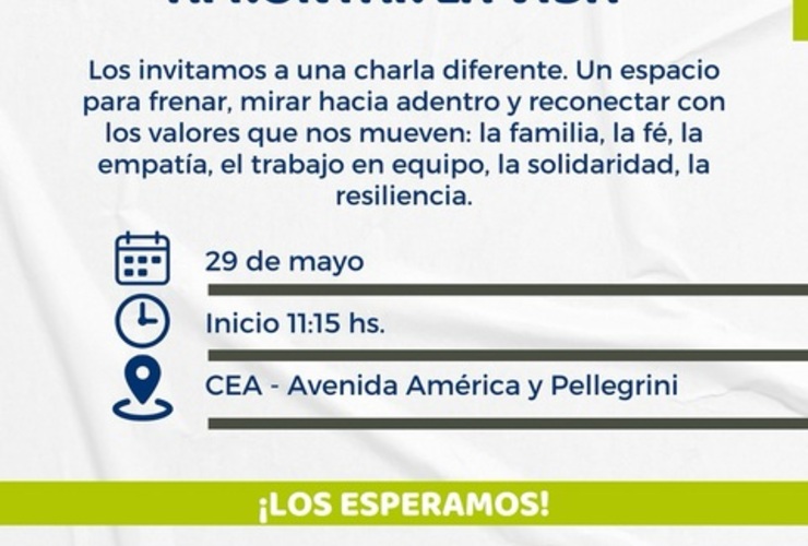 Imagen de "Salir de la trinchera para afrontar la vida": una invitación a reconectar con los valores esenciales