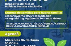 Imagen de Alvear Siembra: entrega de semillas y capacitación para fomentar la agricultura familiar