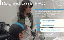 Imagen de General Lagos se suma a la Semana de Prevención y Diagnóstico de la EPOC con controles gratuitos