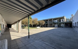 Imagen de La escuela Santa María Goretti, avanza en obras e infraestructura nueva
