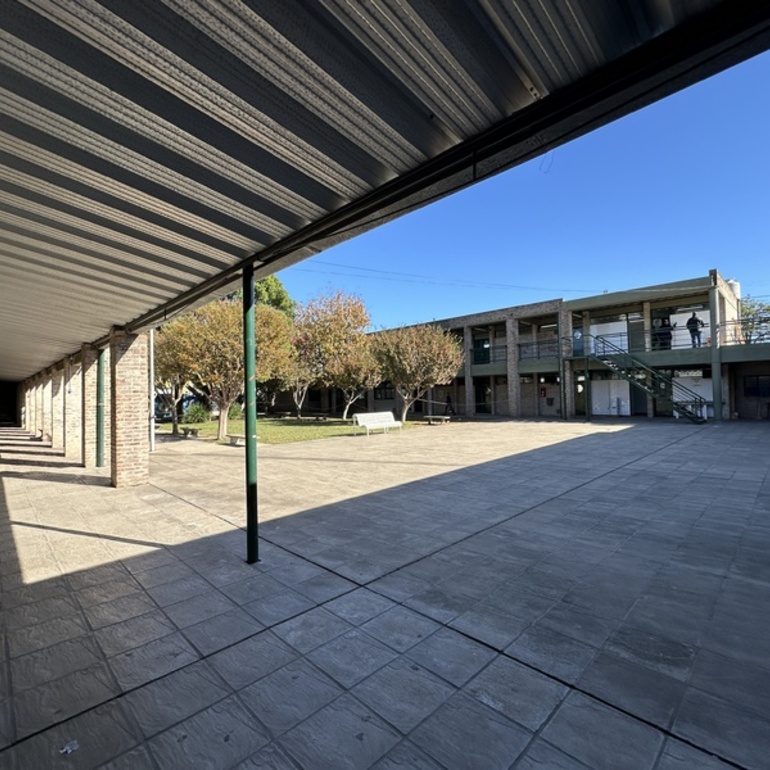 Imagen de La escuela Santa María Goretti, avanza en obras e infraestructura nueva