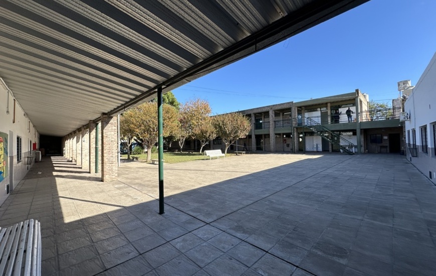 Imagen de La escuela Santa María Goretti, avanza en obras e infraestructura nueva