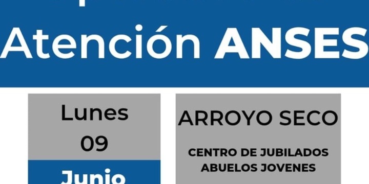 Imagen de Operativo de Atención de ANSES en Arroyo Seco