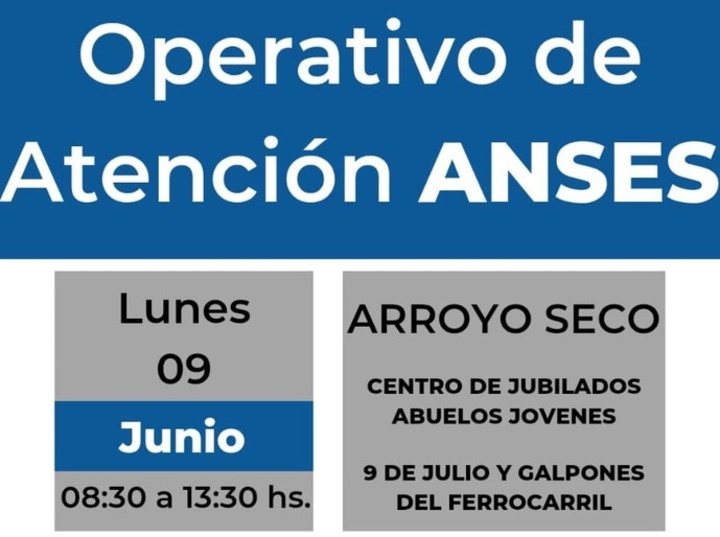 Imagen de Operativo de Atención de ANSES en Arroyo Seco