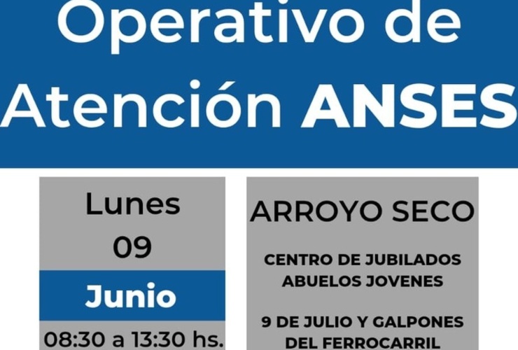 Imagen de Operativo de Atención de ANSES en Arroyo Seco