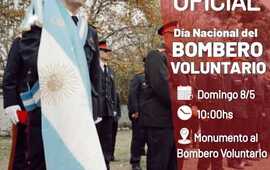 Imagen de Acto oficial por el Día Nacional del Bombero Voluntario en Arroyo Seco