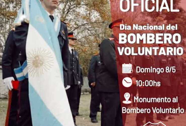 Imagen de Acto oficial por el Día Nacional del Bombero Voluntario en Arroyo Seco