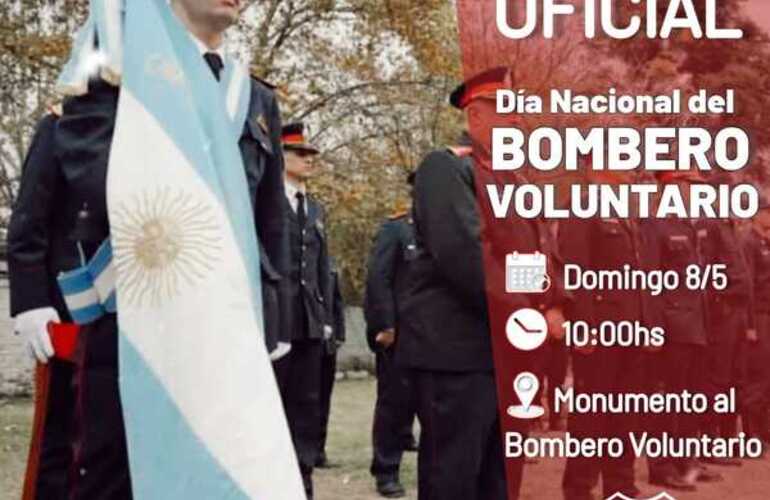 Imagen de Acto oficial por el Día Nacional del Bombero Voluntario en Arroyo Seco