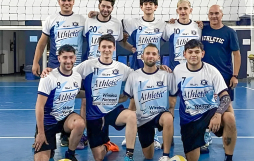 Imagen de Vóley: El 1/06, Athletic visita a Velocidad y Resistencia