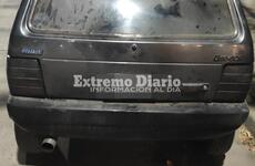 El auto resultó secuestrado como parte del procedimiento.
