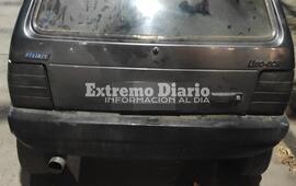 El auto result&oacute; secuestrado como parte del procedimiento.