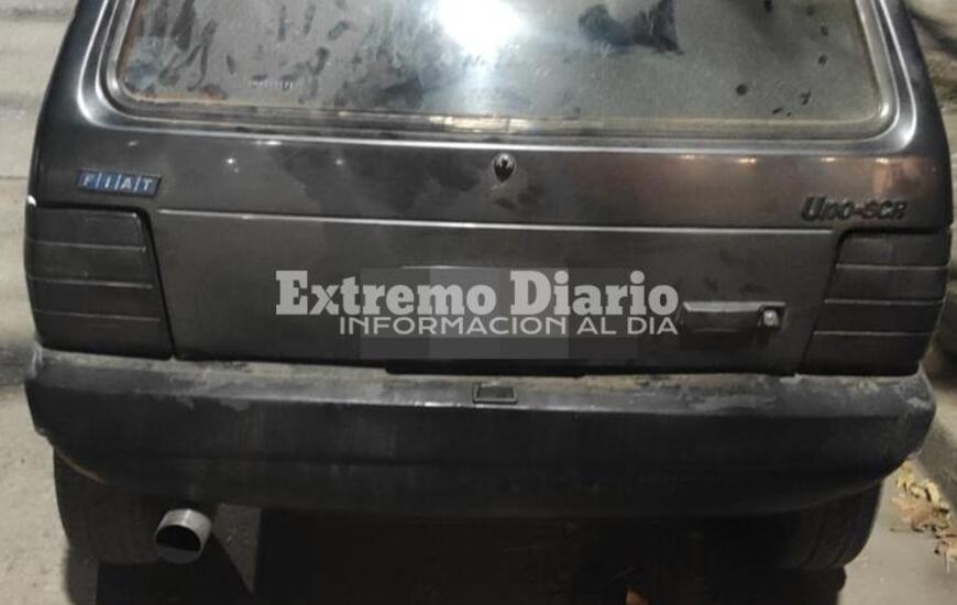 El auto result&oacute; secuestrado como parte del procedimiento.