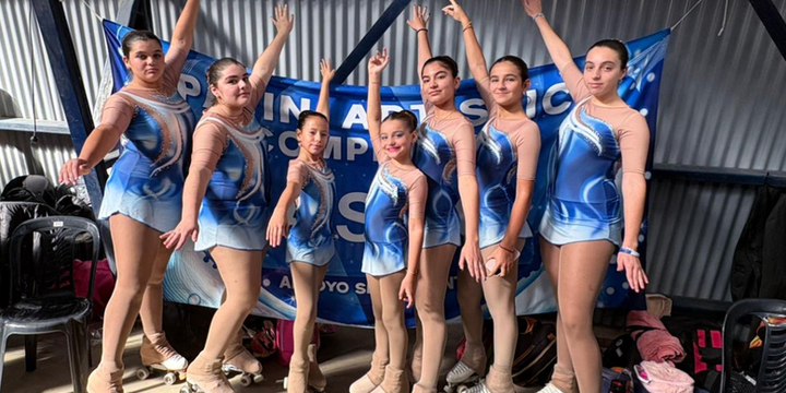 Imagen de El patín de A.S.A.C. obtuvo podios y medallas en el Provincial de Fighiera