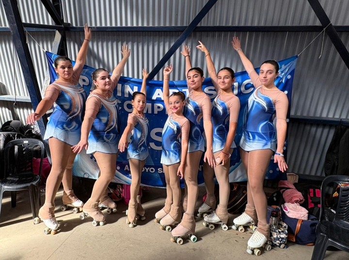 Imagen de El patín de A.S.A.C. obtuvo podios y medallas en el Provincial de Fighiera