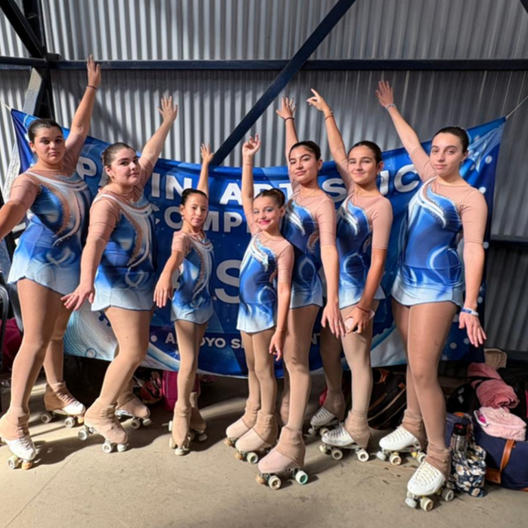 Imagen de El patín de A.S.A.C. obtuvo podios y medallas en el Provincial de Fighiera