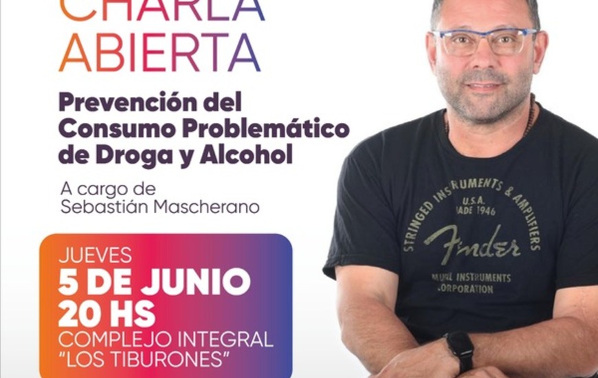 Imagen de Charla abierta sobre prevenci&oacute;n del consumo problem&aacute;tico de drogas y alcohol