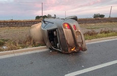 El accidente tuvo lugar alrededor de las 8 de la mañana.
