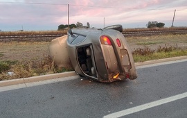 El accidente tuvo lugar alrededor de las 8 de la mañana.