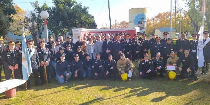 Imagen de Arroyo Seco: Acto oficial por el Día Nacional del Bombero Voluntario