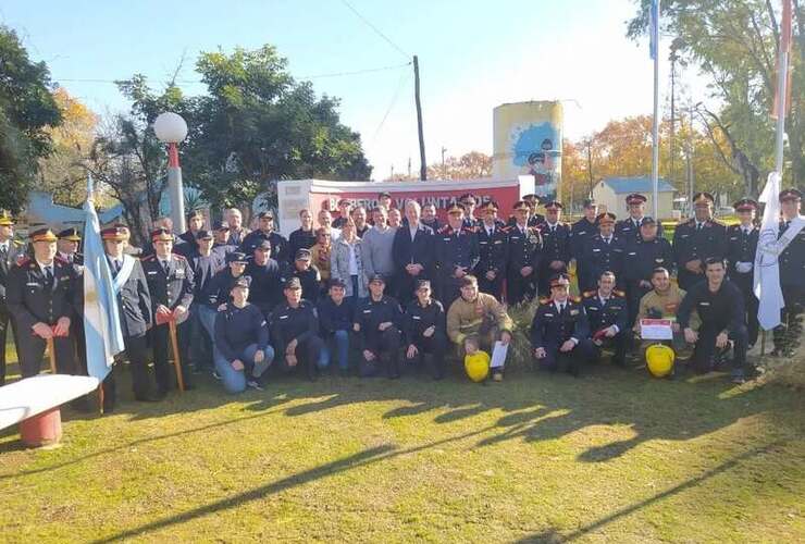 Imagen de Arroyo Seco: Acto oficial por el Día Nacional del Bombero Voluntario
