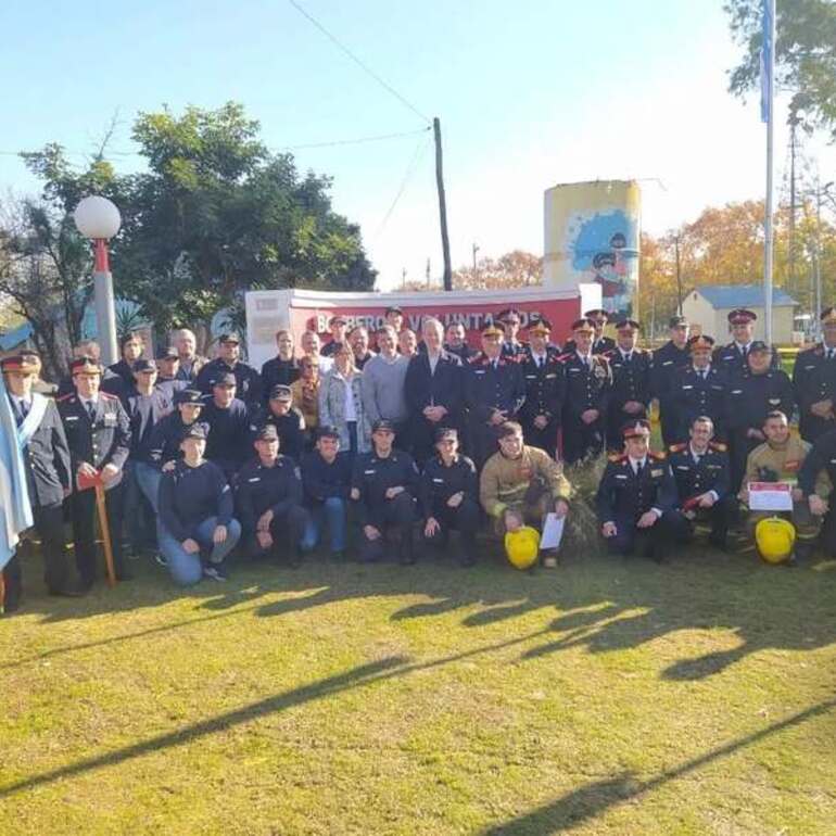 Imagen de Arroyo Seco: Acto oficial por el Día Nacional del Bombero Voluntario