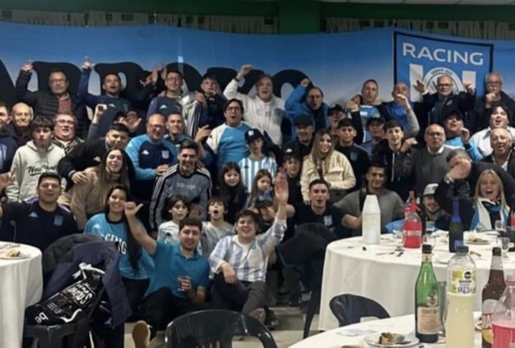 Imagen de La Peña 'Racing Club Arroyo Seco' realizó su Cena Primer Aniversario