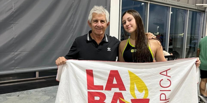 Imagen de Natación: Alfonsina Cekada compitió de buena manera en el Nacional de Cadetes en Buenos Aires