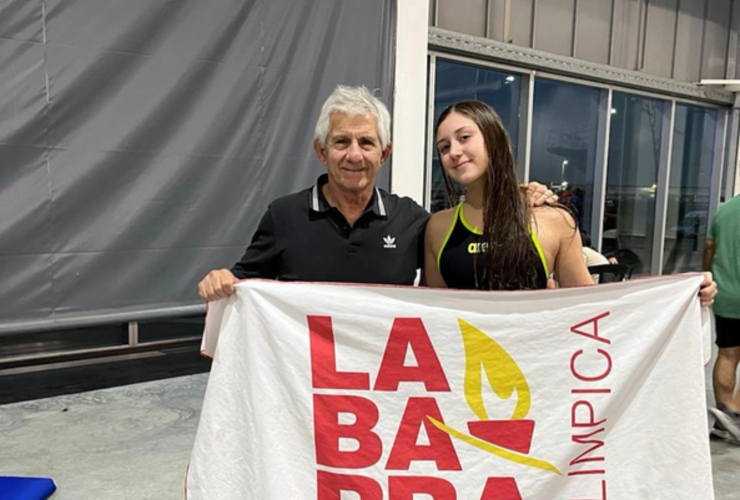 Imagen de Natación: Alfonsina Cekada compitió de buena manera en el Nacional de Cadetes en Buenos Aires