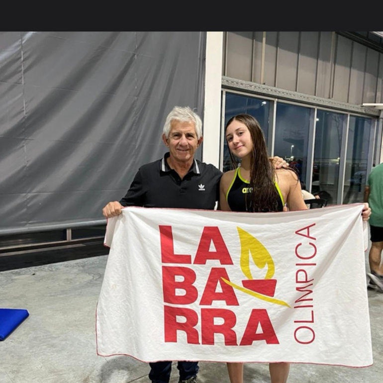 Imagen de Natación: Alfonsina Cekada compitió de buena manera en el Nacional de Cadetes en Buenos Aires
