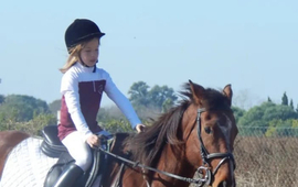Imagen de Jazmín Boschiero, fue 1º puesto en Deportes Hípicos en Villa Constitución