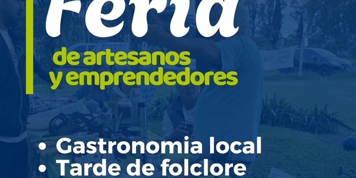 Imagen de Feria de artesanos y emprendedores en Alvear por el Día del Padre