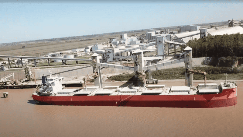 El puerto de Renova en Timb&uacute;es.