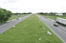 Después de un mes, se normalizó la circulación por la autopista.
