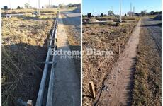 El antes y el después. Los colocaron pero desaparecieron.