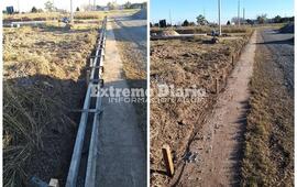 El antes y el después. Los colocaron pero desaparecieron.