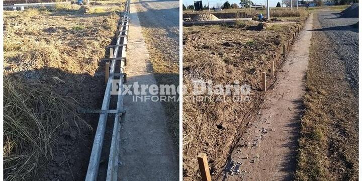 El antes y el después. Los colocaron pero desaparecieron.