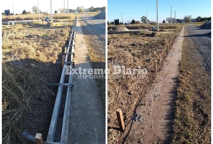 El antes y el despu&eacute;s. Los colocaron pero desaparecieron.