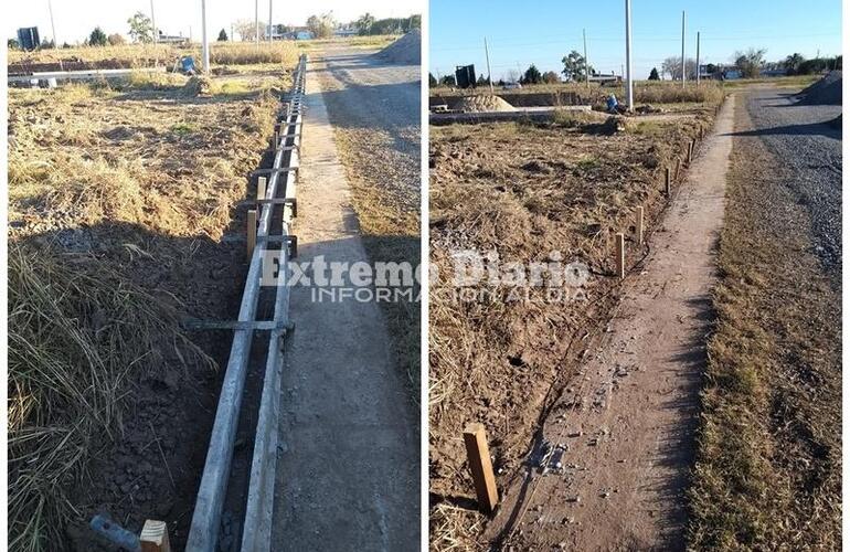 El antes y el después. Los colocaron pero desaparecieron.