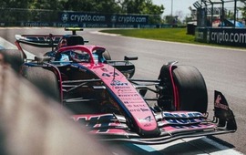 Franco Colapinto corre el GP de Canadá.