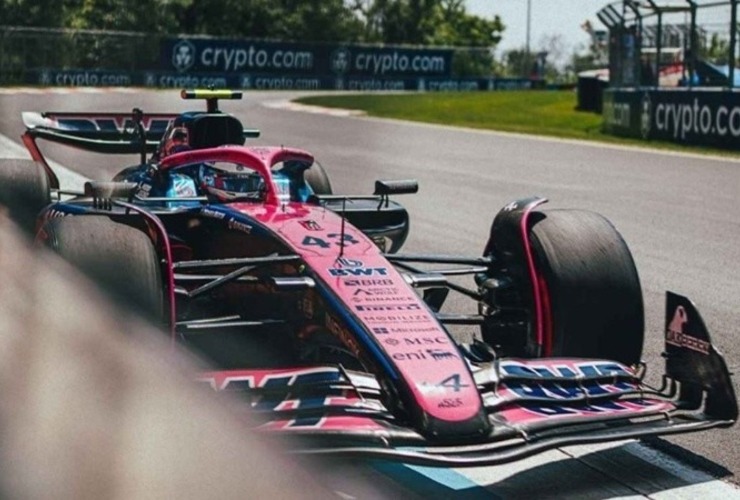 Franco Colapinto corre el GP de Canadá.
