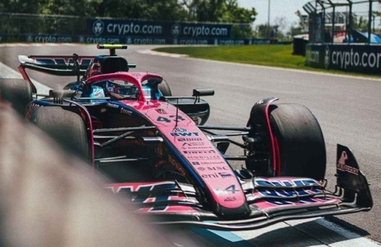Franco Colapinto corre el GP de Canadá.