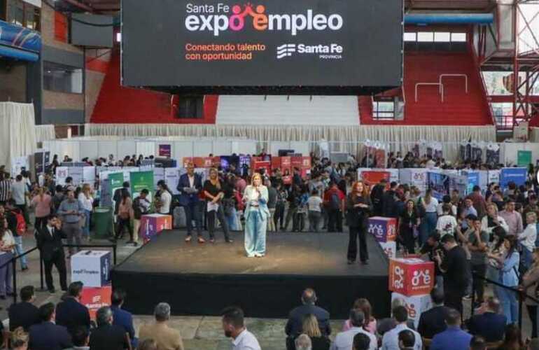 Imagen de Hoy: nueva edición de la Expo Empleo 2025 en Rosario