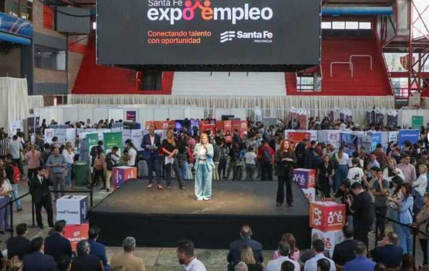Imagen de Hoy: nueva edición de la Expo Empleo 2025 en Rosario