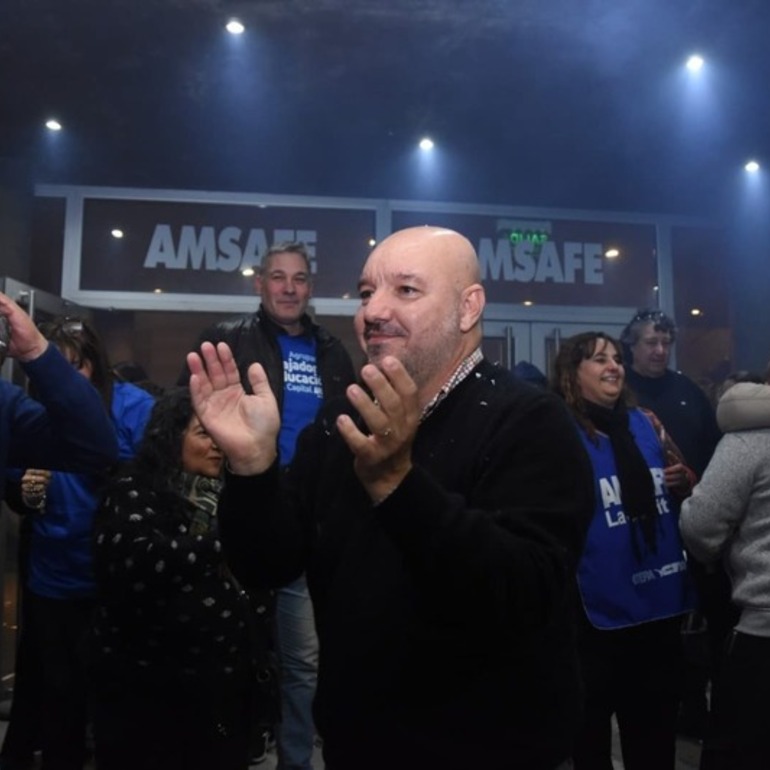 Imagen de Elecciones en Amsafé: contundente triunfo a nivel provincial de la lista encabezada por Rodrigo Alonso