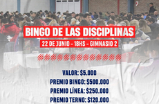 Imagen de El 22/06, Bingo de Disciplinas en Talleres
